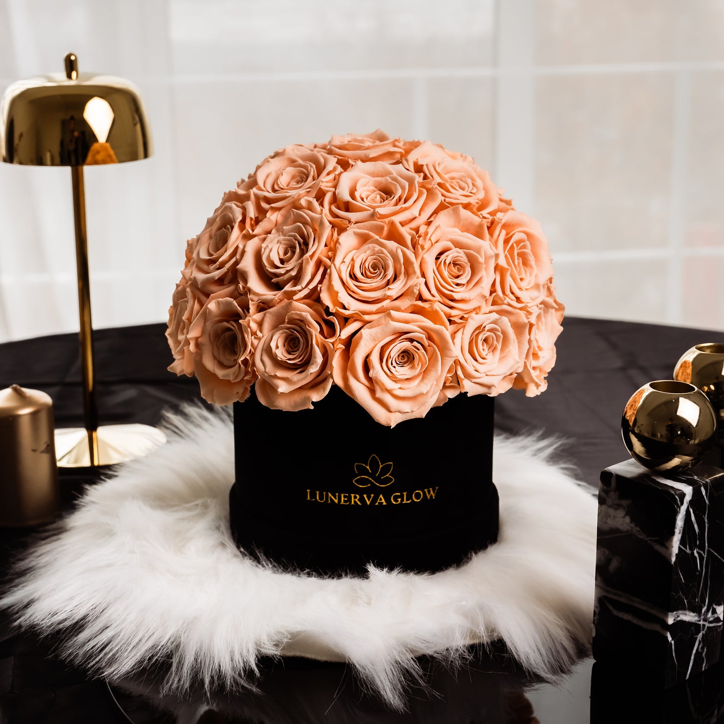 Black Velvet Mushroom |Peach|S