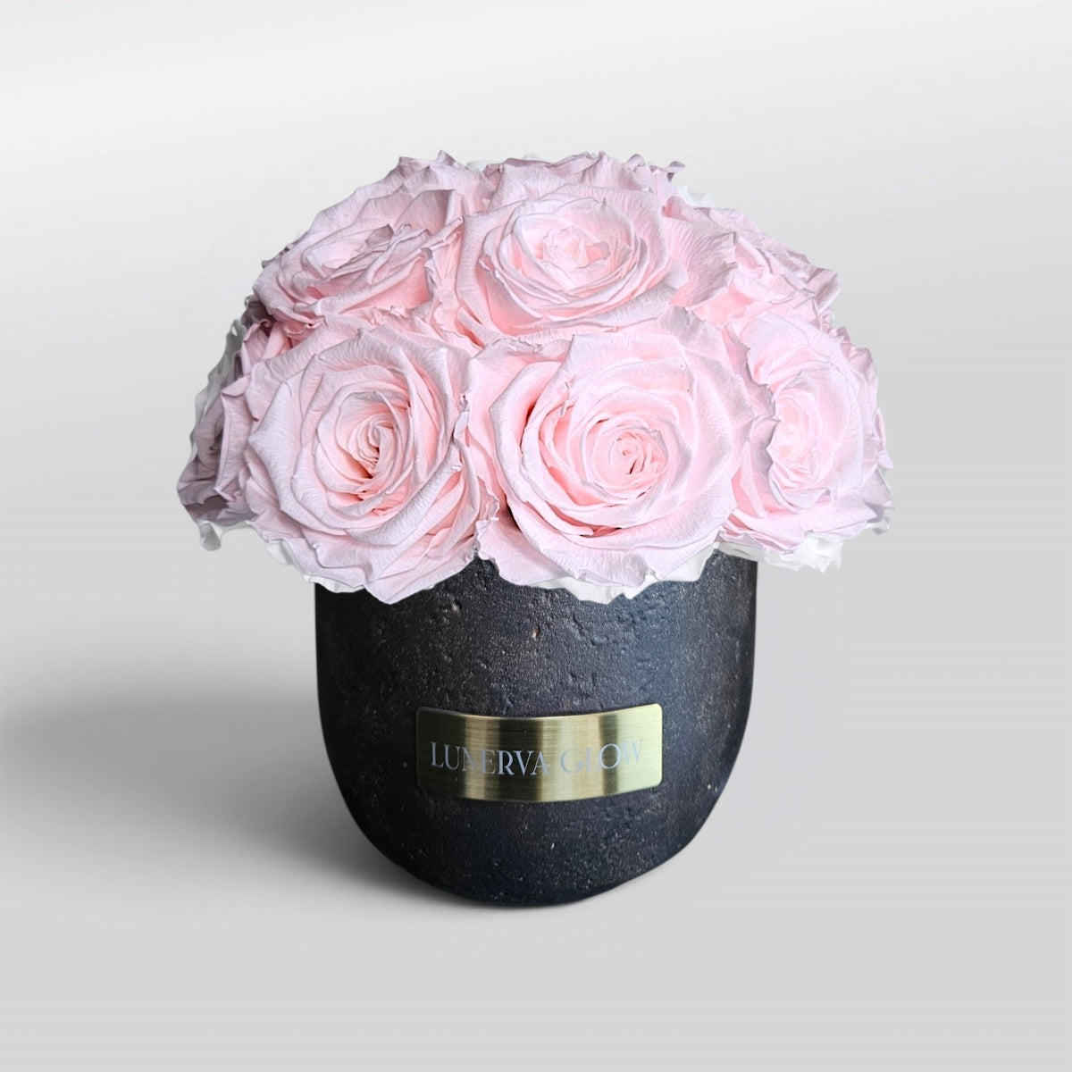 Black Solid Vase S | Royal Red