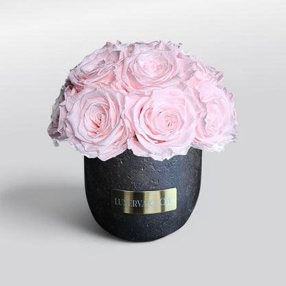 Black Solid Vase S | Royal Red
