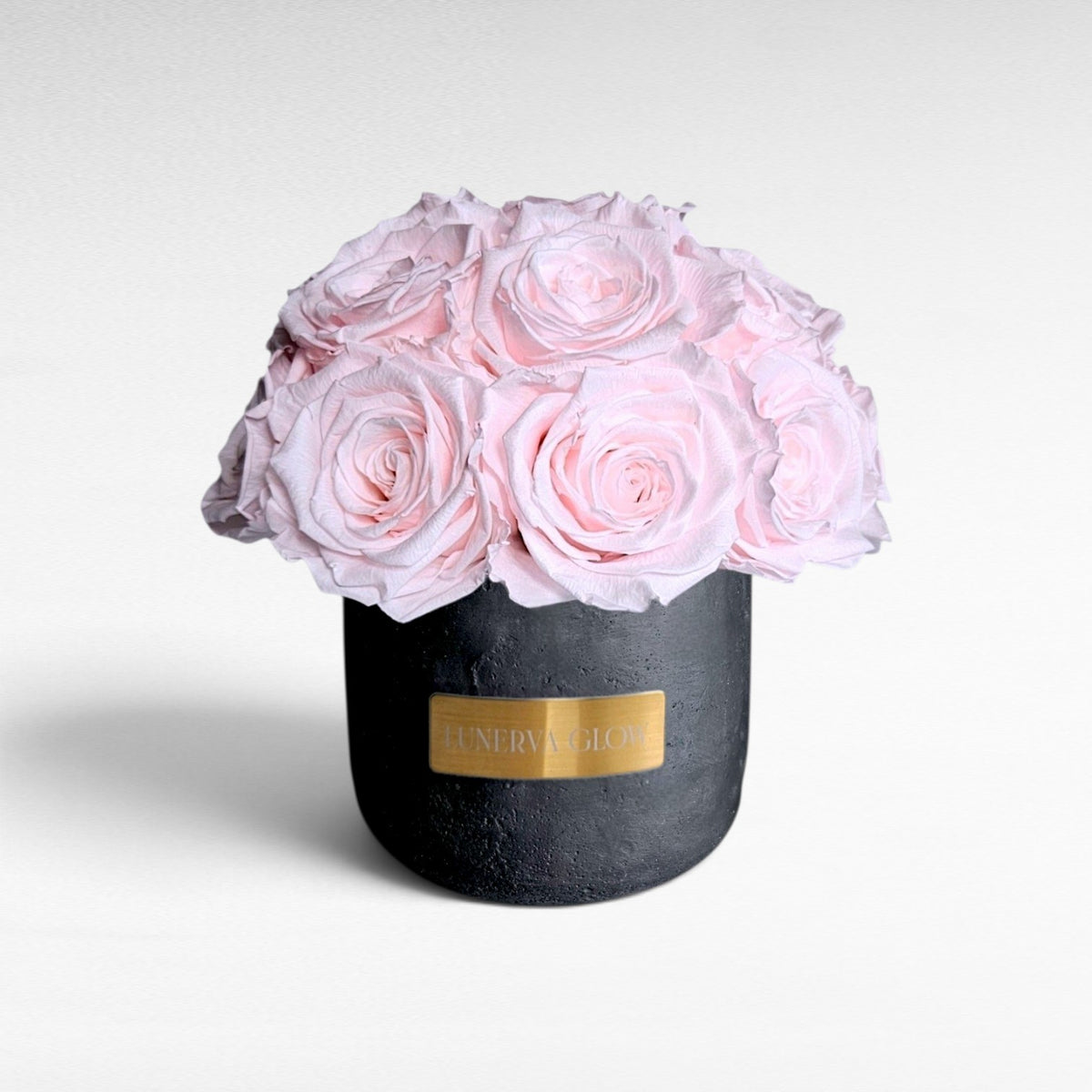Black Solid Beton Vase XS|Nude
