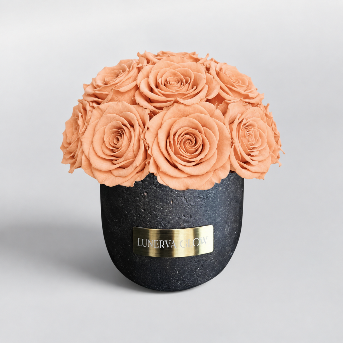 Black Solid Vase S | Royal Red