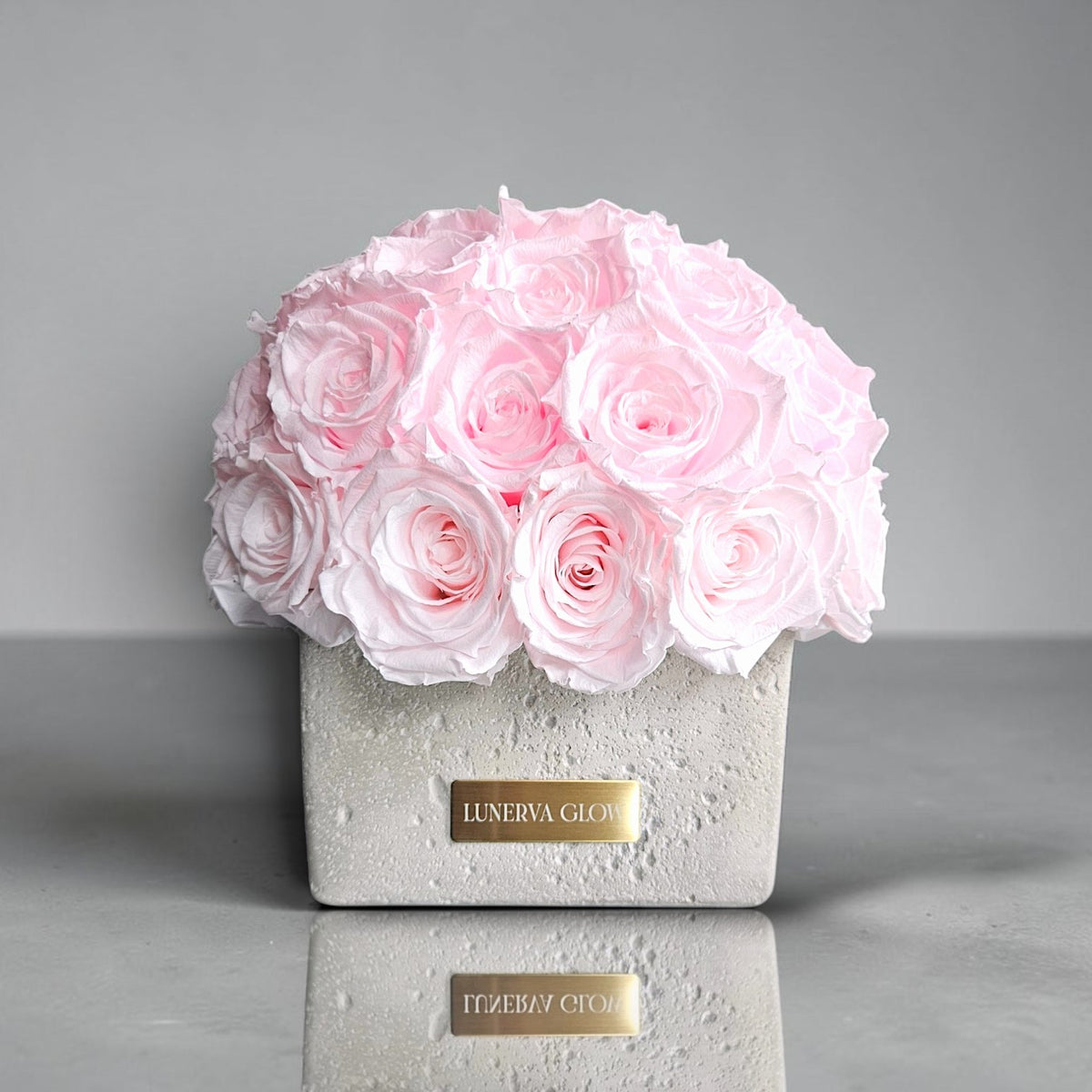 Beton Oval Vase XS|Bridalpink