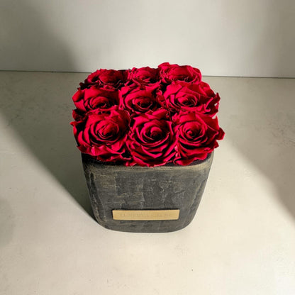 Square Vase S | Royal Red