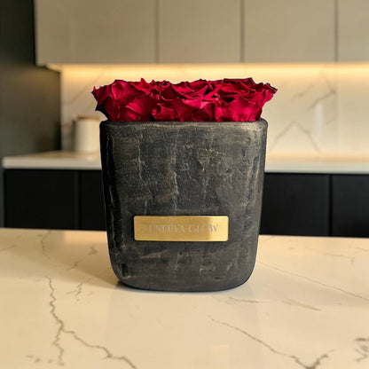 Square Vase S | Royal Red