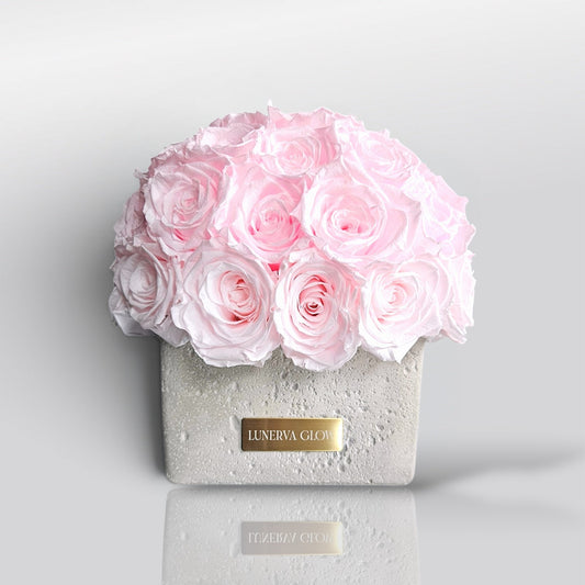 Beton Oval Vase XS|Bridalpink
