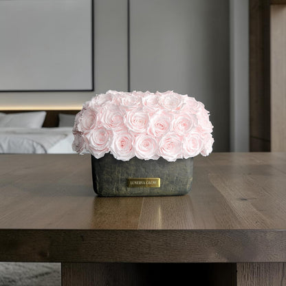 Black-Gold Oval Vase| Bridalpink