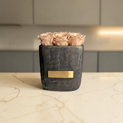 Square Vase S | Nude