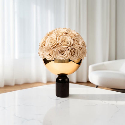 Black Marble Bowl |Nude