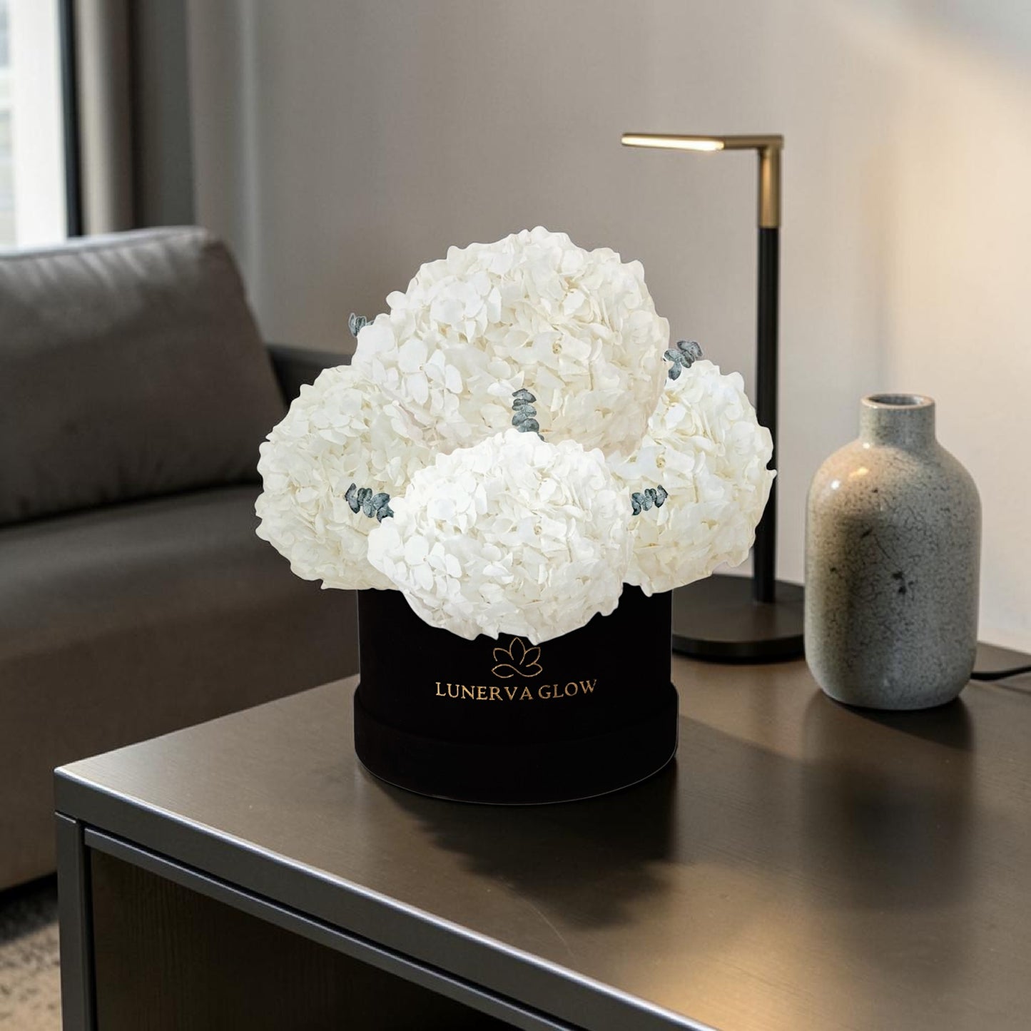 Signature Arrangement schwarze Blumenbox 