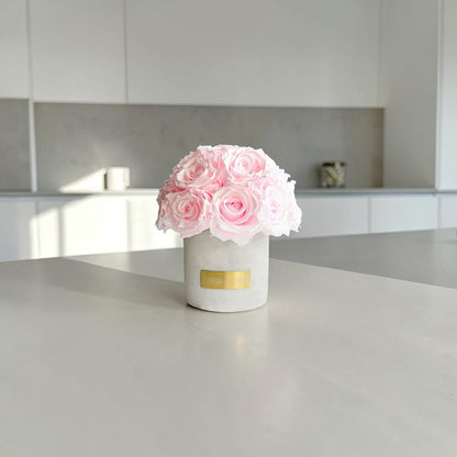 Gray Solid Beton Vase XS|Bridalpink