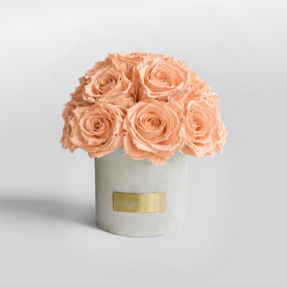 Gray Solid Beton Vase XS|Nude