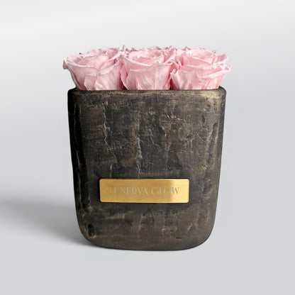 Square Vase S | Gold
