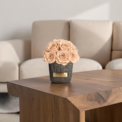 Square Solid Vase S|Nude