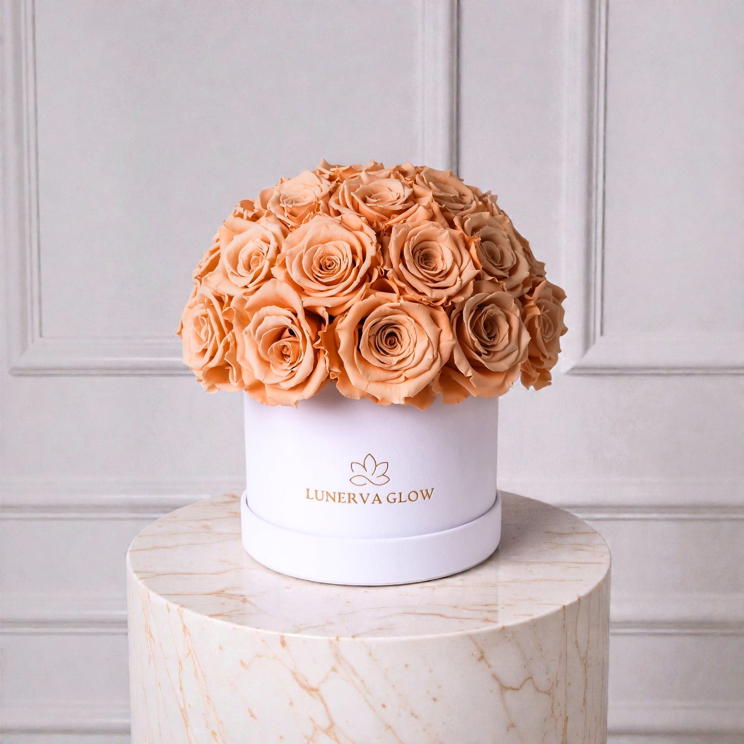White Velvet Mushroom |Peach|S